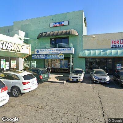 Thumbnail image of the front of a dentist office practice with the name Dental Center of Highland Park which is located in Los Angeles, CA