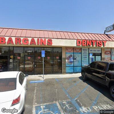 Thumbnail image of the front of a dentist office practice with the name Easy Care Dental which is located in Pacoima, CA