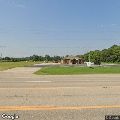 Thumbnail image of the front of a dentist office practice with the name Fergus-Burris Orthodontics which is located in Paragould, AR